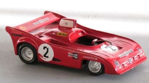 Wonderful Vintage Unbranded Die Cast Alfa Romeo 33 TT Racing Car No Box 1:43 L: 80 mm SOLD AS IS