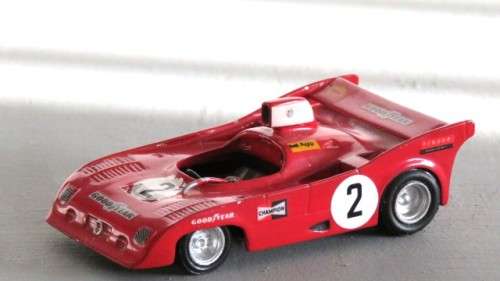 Wonderful Vintage Unbranded Die Cast Alfa Romeo 33 TT Racing Car No Box 1:43 L: 80 mm SOLD AS IS