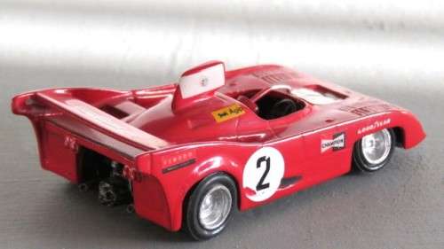 Wonderful Vintage Unbranded Die Cast Alfa Romeo 33 TT Racing Car No Box 1:43 L: 80 mm SOLD AS IS