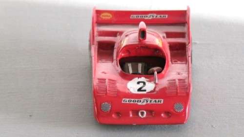 Wonderful Vintage Unbranded Die Cast Alfa Romeo 33 TT Racing Car No Box 1:43 L: 80 mm SOLD AS IS