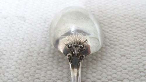 Five Antique Hallmarked Birmingham T. Wilkinson & Sons 1915-16 Silver Teaspoons L: 115 mm (77 g)