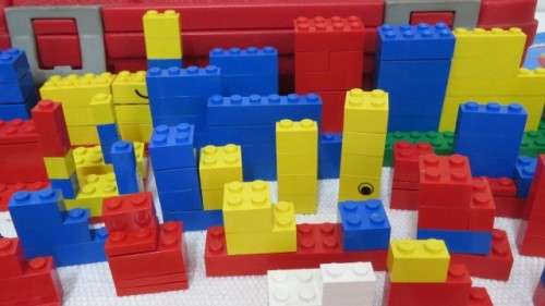 Joblot Of Vintage Lego Building Blocks 4 Instruction Sheets In an Original Lego Box SOLD AS IS