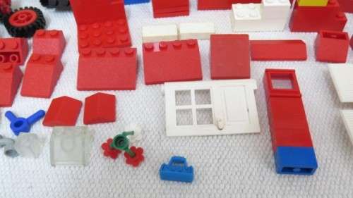 Joblot Of Vintage Lego Building Blocks 4 Instruction Sheets In an Original Lego Box SOLD AS IS