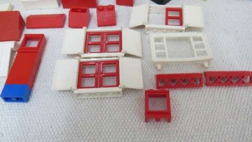 Joblot Of Vintage Lego Building Blocks 4 Instruction Sheets In an Original Lego Box SOLD AS IS