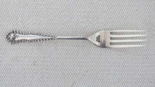 Stunning Vintage H/Marked Birmingham Henry Williamson Ltd 1942-43 Silver Fork L: 141 mm (18 g)