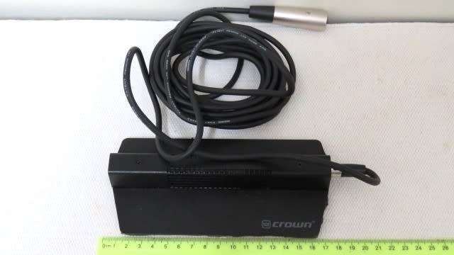 Boxed Vintage Crown PCC 160 Supercardioid Condenser Boundary Microphone In Working Order