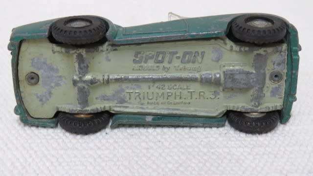 Vintage Spot-On (Models By Triang) Die Cast Triumph T.R.3 No Box Scale 1:42 L: 90 mm SOLD AS IS