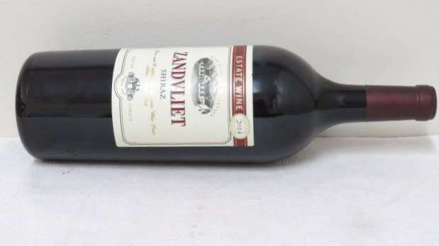Sealed 1500ml Bottle of Zandvliet 2014 Shiraz In Wooden Crate