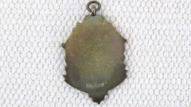 Boxed Vintage Hallmarked Sterling Silver Royal Scottish Gathering Fed. Caledonian Soc. Of SA Medal