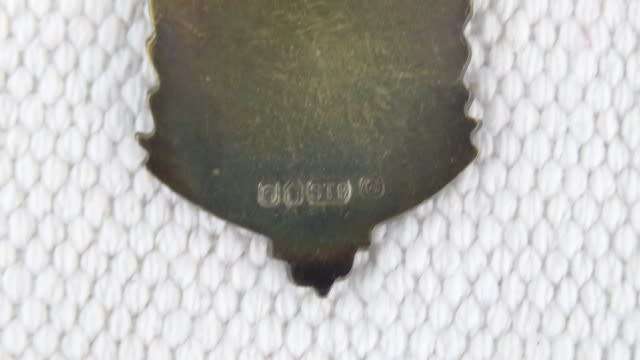 Boxed Vintage Hallmarked Sterling Silver Royal Scottish Gathering Fed. Caledonian Soc. Of SA Medal