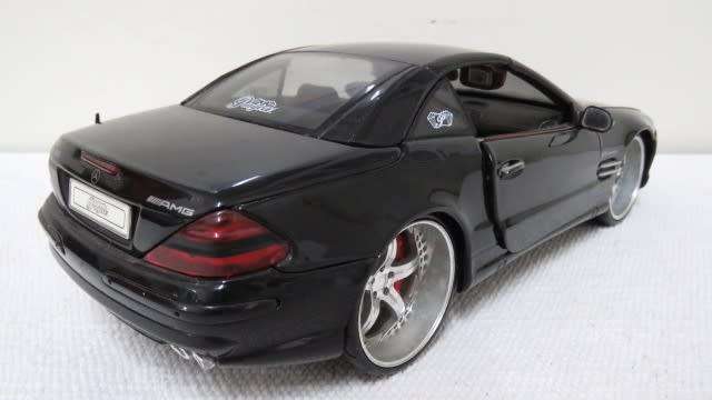 Superb Vintage Maisto Die Cast Mercedes SL55 AMG No Box Scale 1:18 L: 258 mm