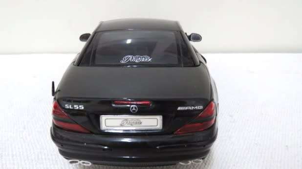 Superb Vintage Maisto Die Cast Mercedes SL55 AMG No Box Scale 1:18 L: 258 mm