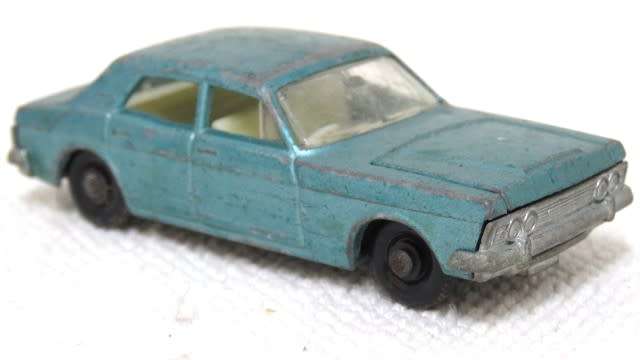 Vintage Lesney Matchbox Series No. 53 Die Cast Ford Zodiac MK. IV No Box L: 72 mm SOLD AS IS