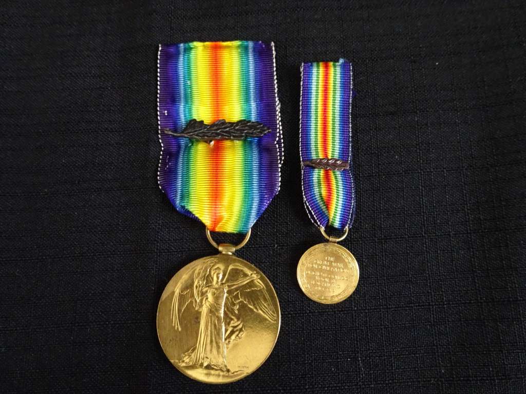 WW1 Victory Medal 1914 -1919 Set of Two (Unnamed)