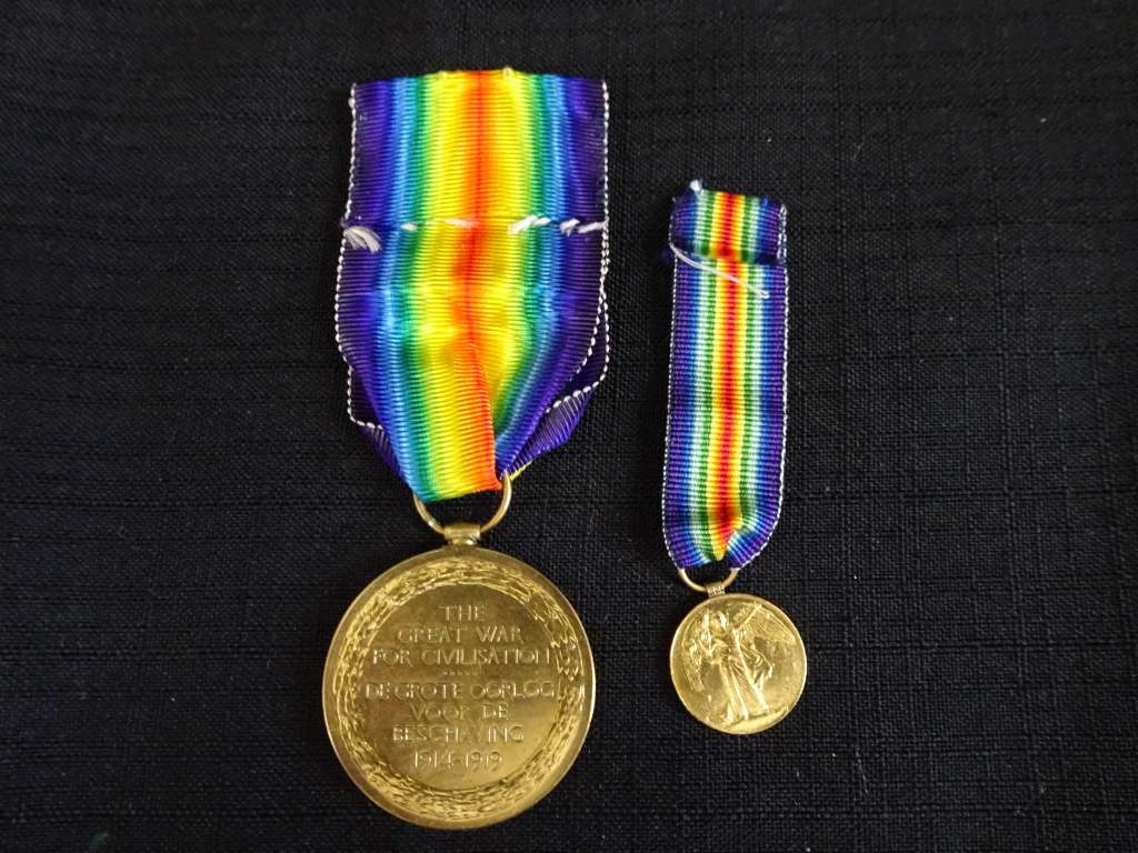WW1 Victory Medal 1914 -1919 Set of Two (Unnamed)