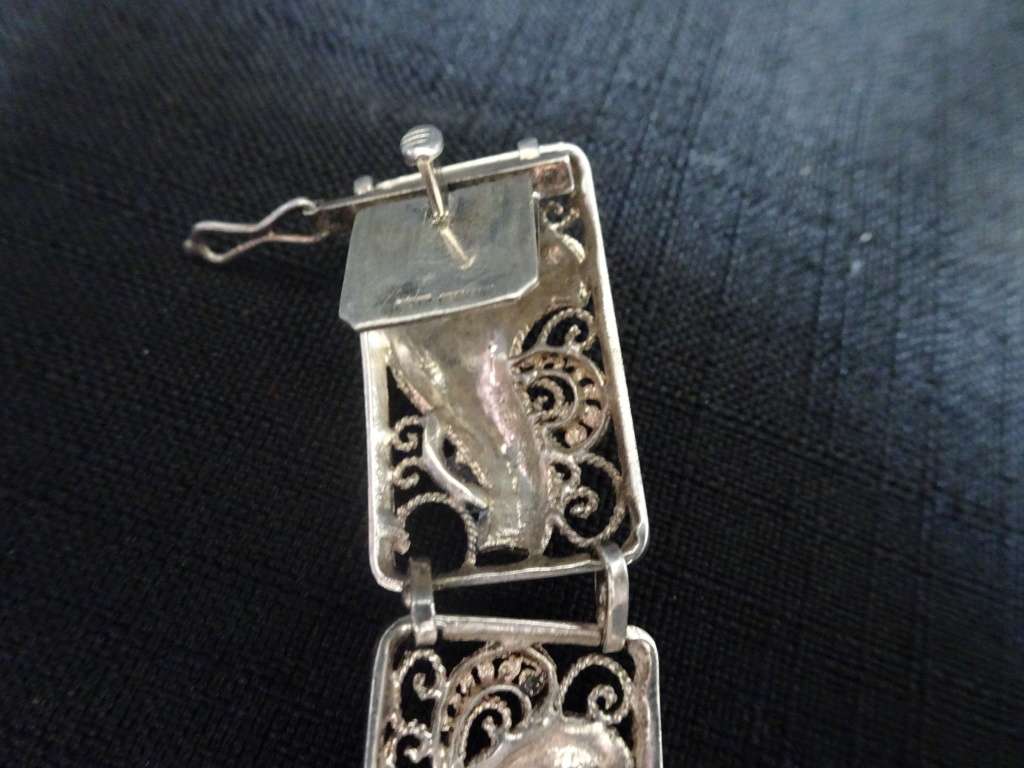 Stunning Silver Germany Bracelet With Beautifull Fine Designs