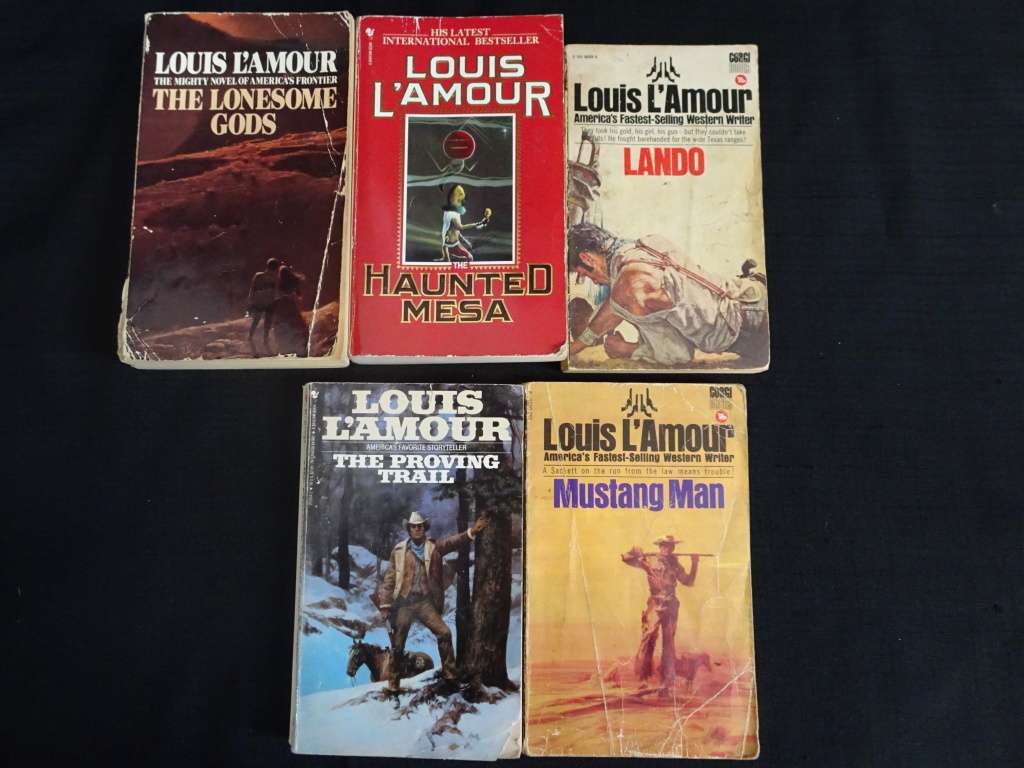 10x Stunning Louis L`Amour Novels