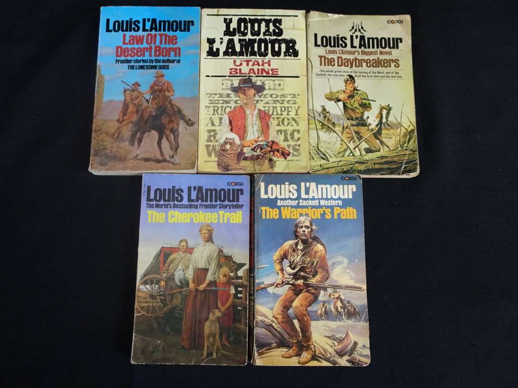 10x Stunning Louis L`Amour Novels