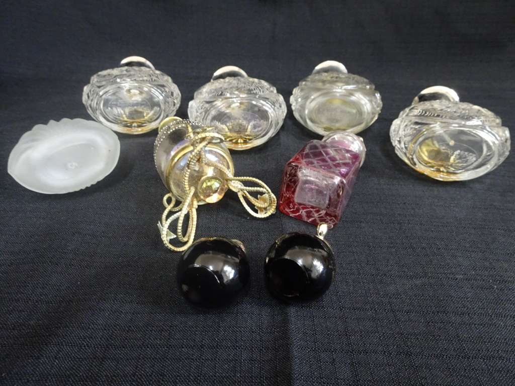 Beautiful Vintage Collection of Perfume Bottles