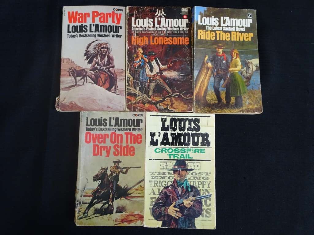 10x Stunning Louis L`Amour Novels