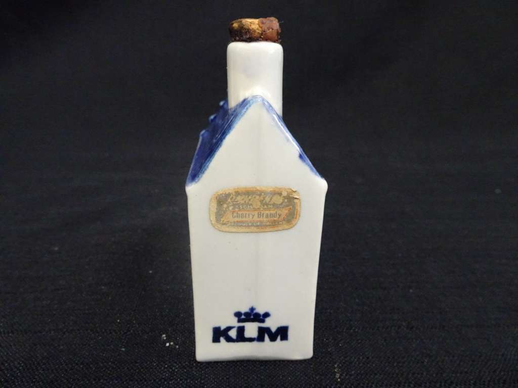 KLM Bols Miniature House no 2 (Cork Broken and No Contents)