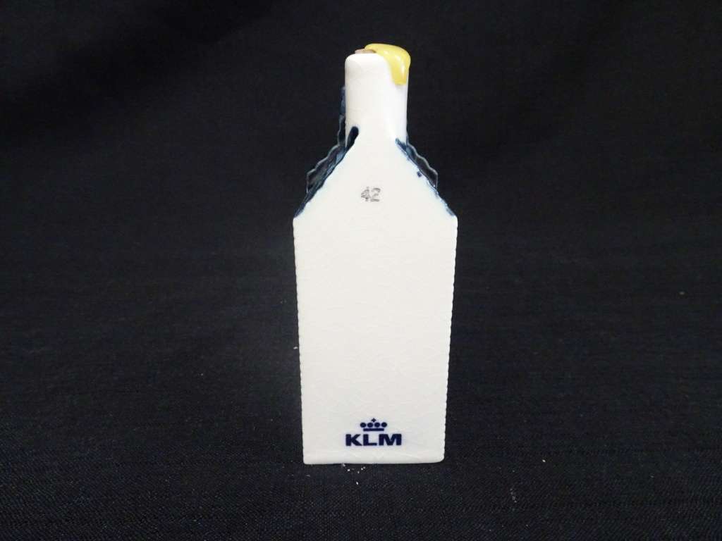 KLM Bols Miniature House no 42 (Cork Still Sealed But No Contents)
