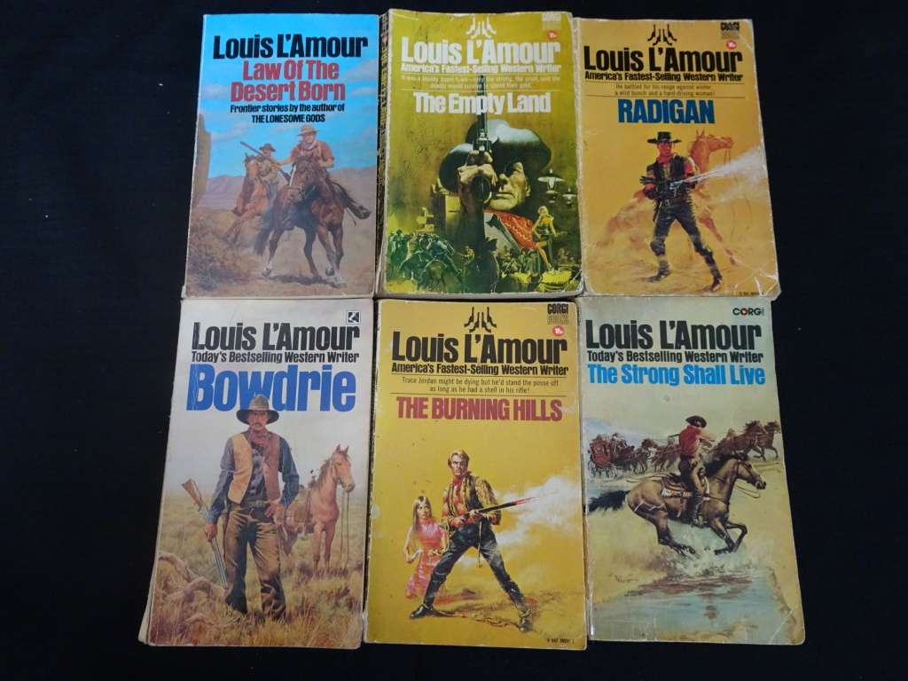 10x Stunning Louis L`Amour Novels