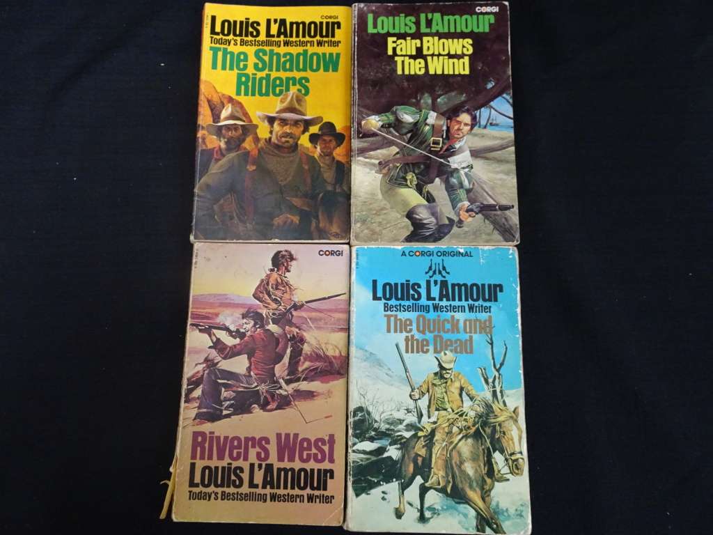 10x Stunning Louis L`Amour Novels