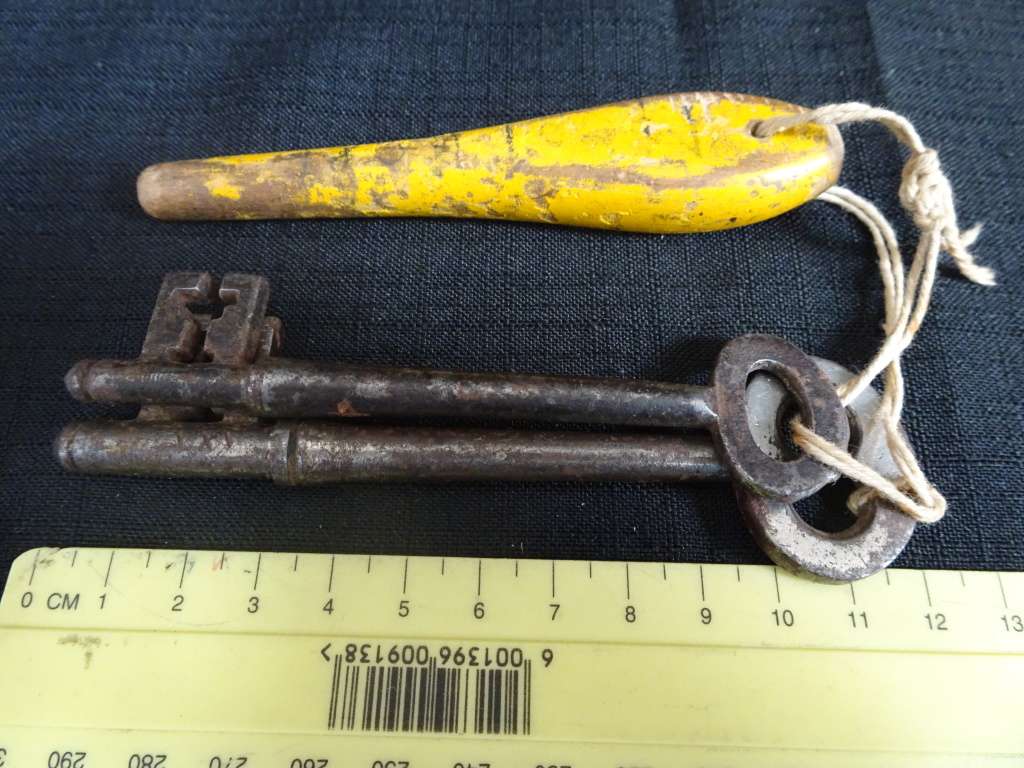 Two Old Vintage Keys