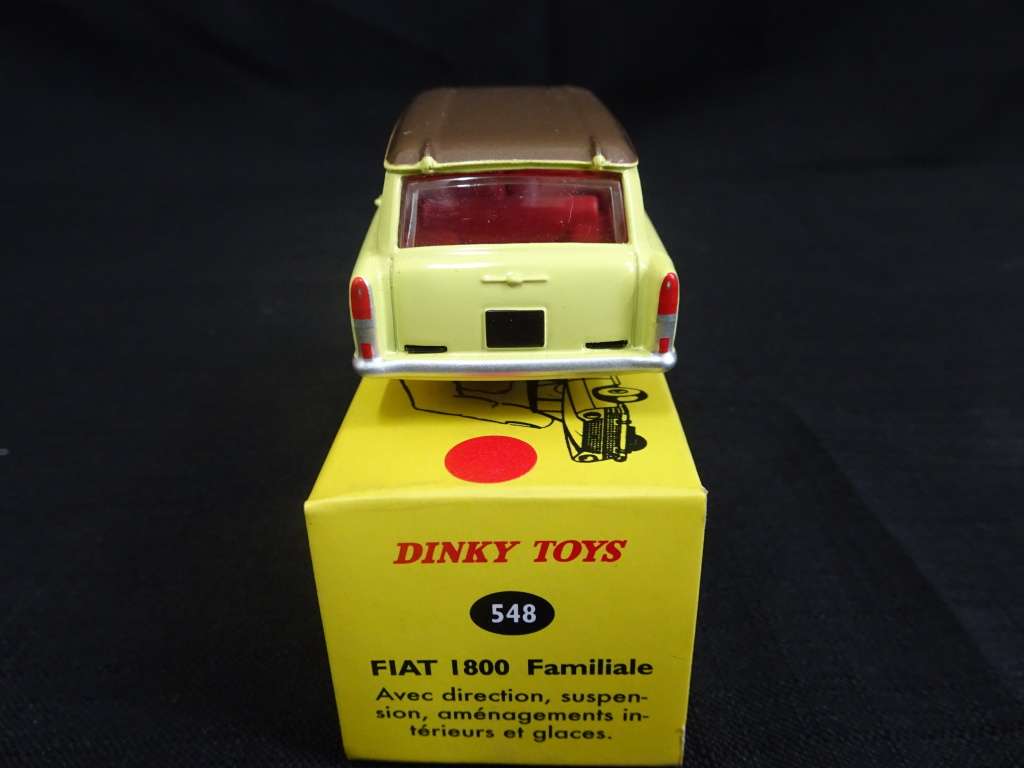 Dinky Toys Fiat 1800 No 548 Made By DeAgostine Mattel In Original Box (L : 10cm)