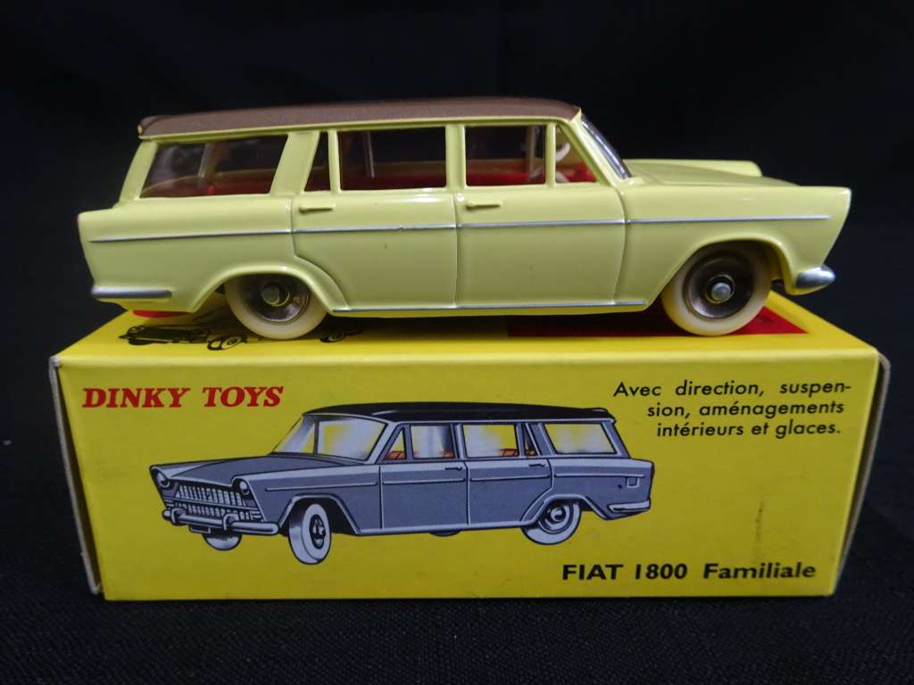 Dinky Toys Fiat 1800 No 548 Made By DeAgostine Mattel In Original Box (L : 10cm)