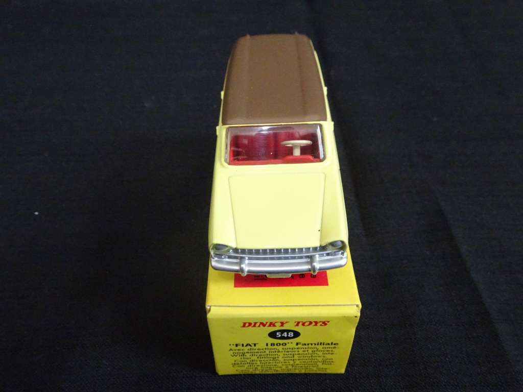 Dinky Toys Fiat 1800 No 548 Made By DeAgostine Mattel In Original Box (L : 10cm)