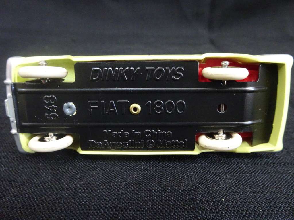 Dinky Toys Fiat 1800 No 548 Made By DeAgostine Mattel In Original Box (L : 10cm)