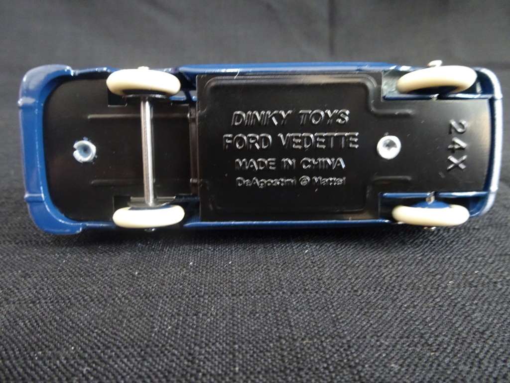 Dinky Toys Ford Vedette 54 No 24X Made By DeAgostine Mattel In Original Box (L : 9.5cm)