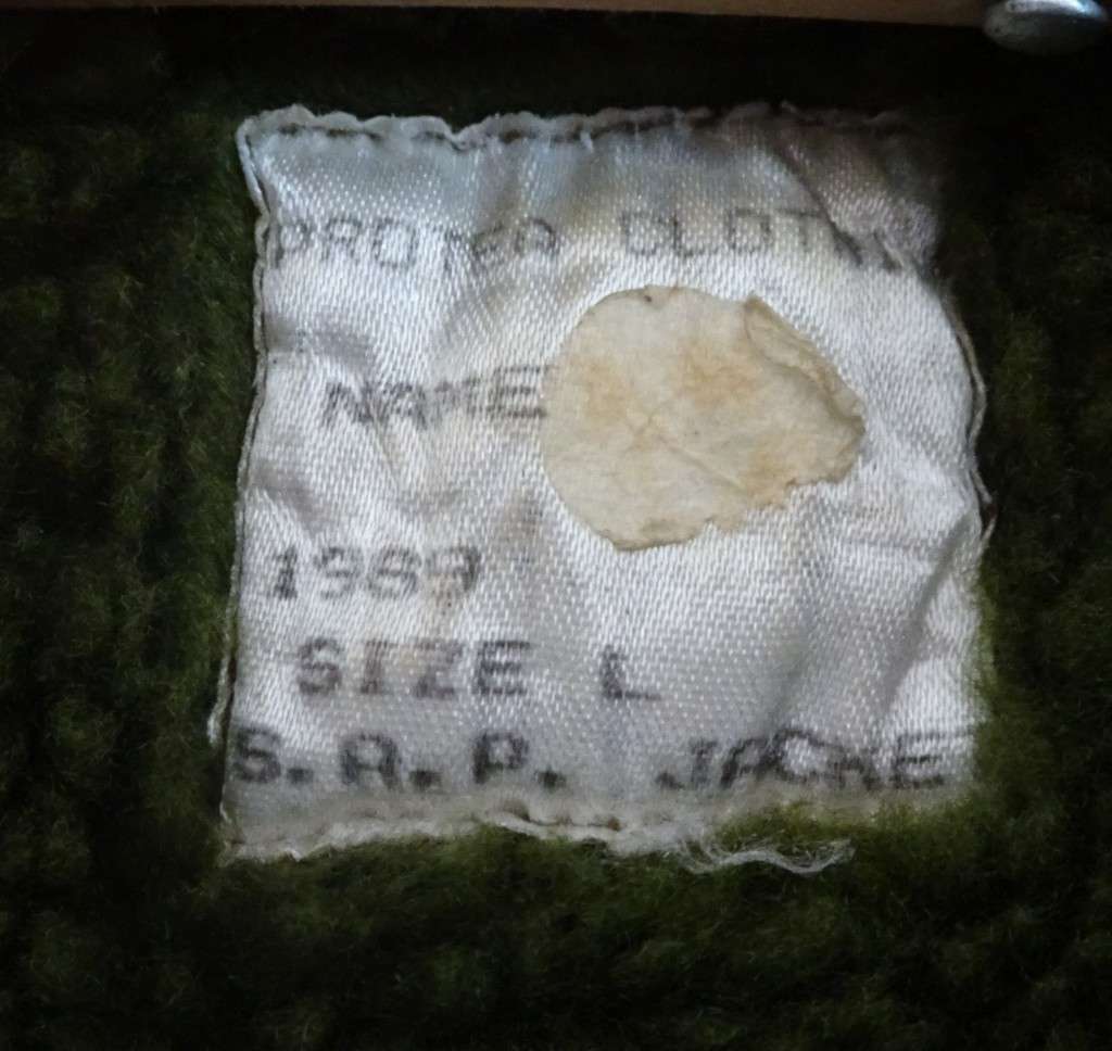 SAP TIN-KOEVOET Special Task Force Camo Bunny Jacket With Wool Lining (See Description)