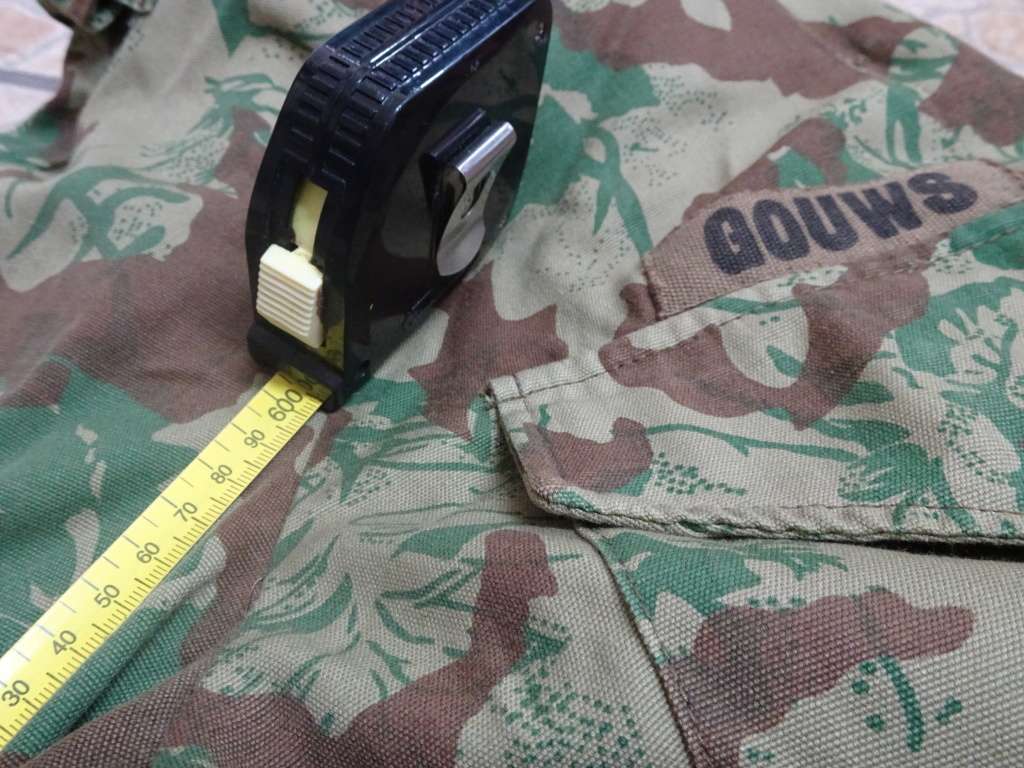 SAP TIN-KOEVOET Special Task Force Camo Bunny Jacket With Wool Lining (See Description)