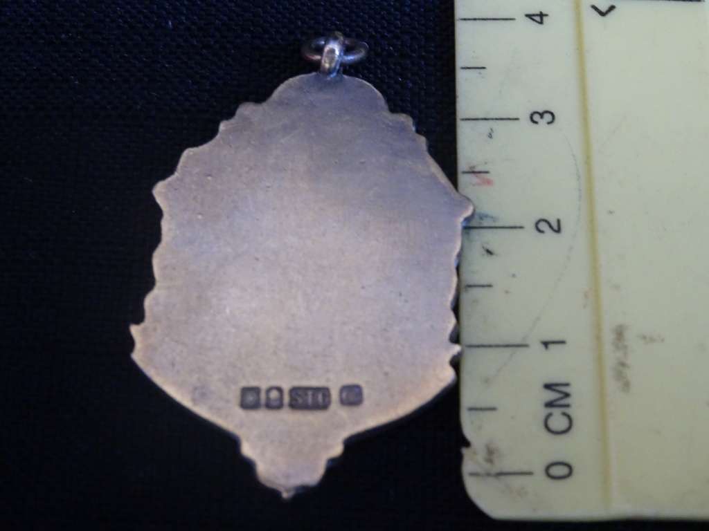 Boxed Vintage Hallmarked Sterling Silver Royal Scottish Gathering Fed. Caledonian Soc. Of SA Medal