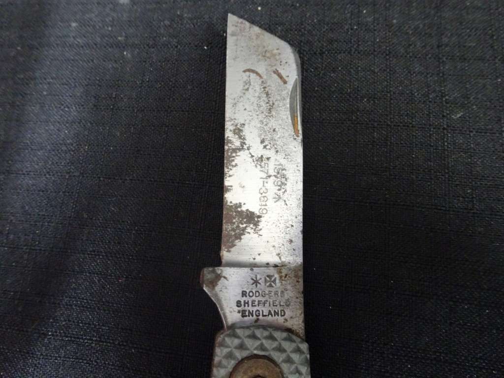 WWII Joseph Rodgers Of Sheffield Naval Jack Knife With Belt Loop