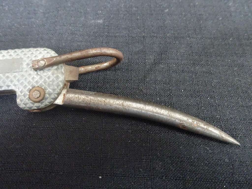 WWII Joseph Rodgers Of Sheffield Naval Jack Knife With Belt Loop