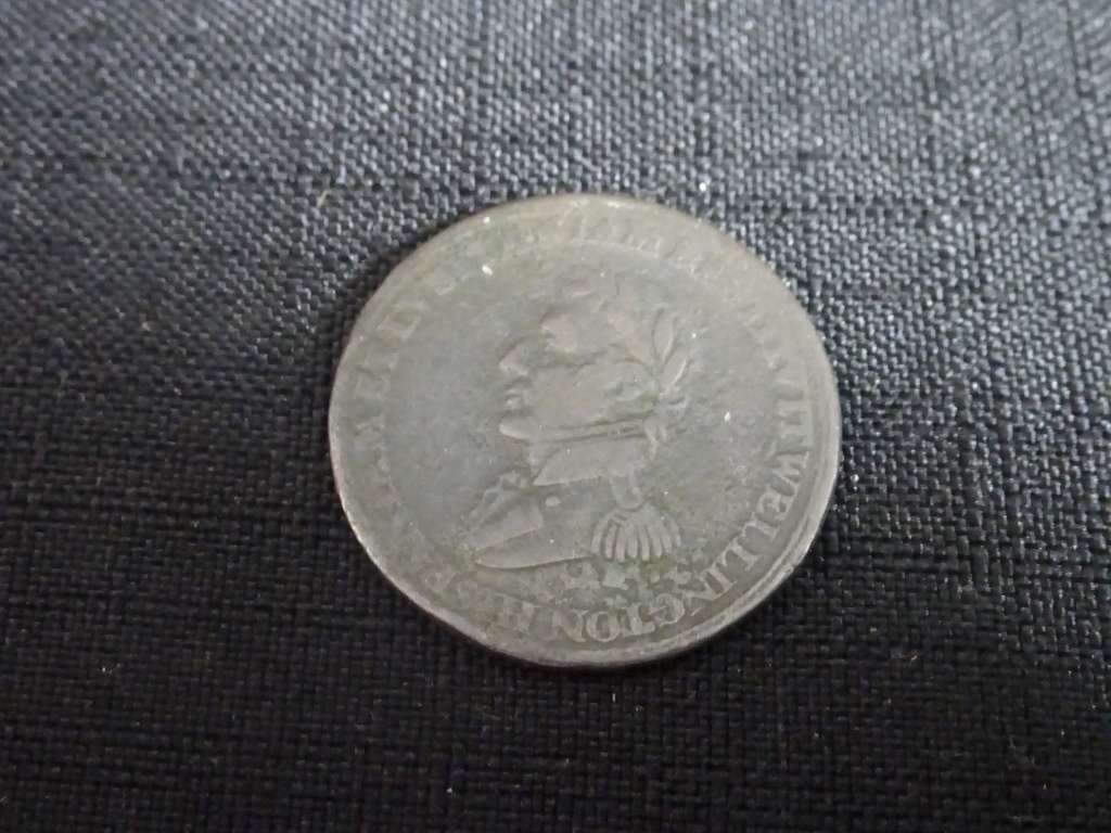 1812 Half Penny Wellington Peninsular Token To Salamanca