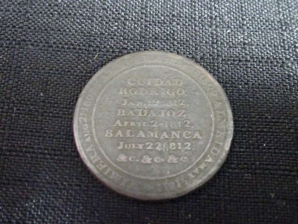 1812 Half Penny Wellington Peninsular Token To Salamanca