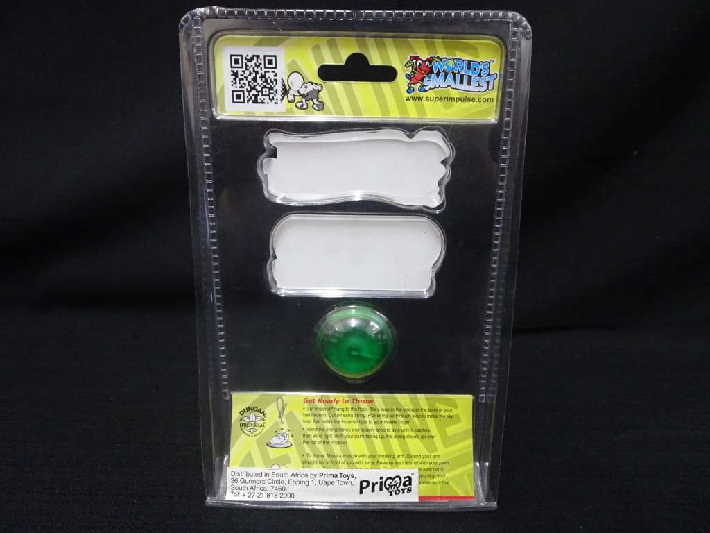 Duncan The Original. World`s #1, World`s Smallest YO - YO And String Still In Sealed Package