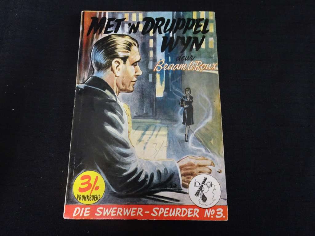 Vyf Vintage 1950`s Die Swerwer - Speurder Slap Hand Boekies (Sien Beskrywing)
