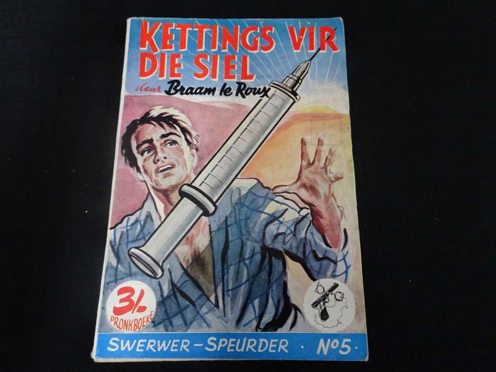 Vyf Vintage 1950`s Die Swerwer - Speurder Slap Hand Boekies (Sien Beskrywing)