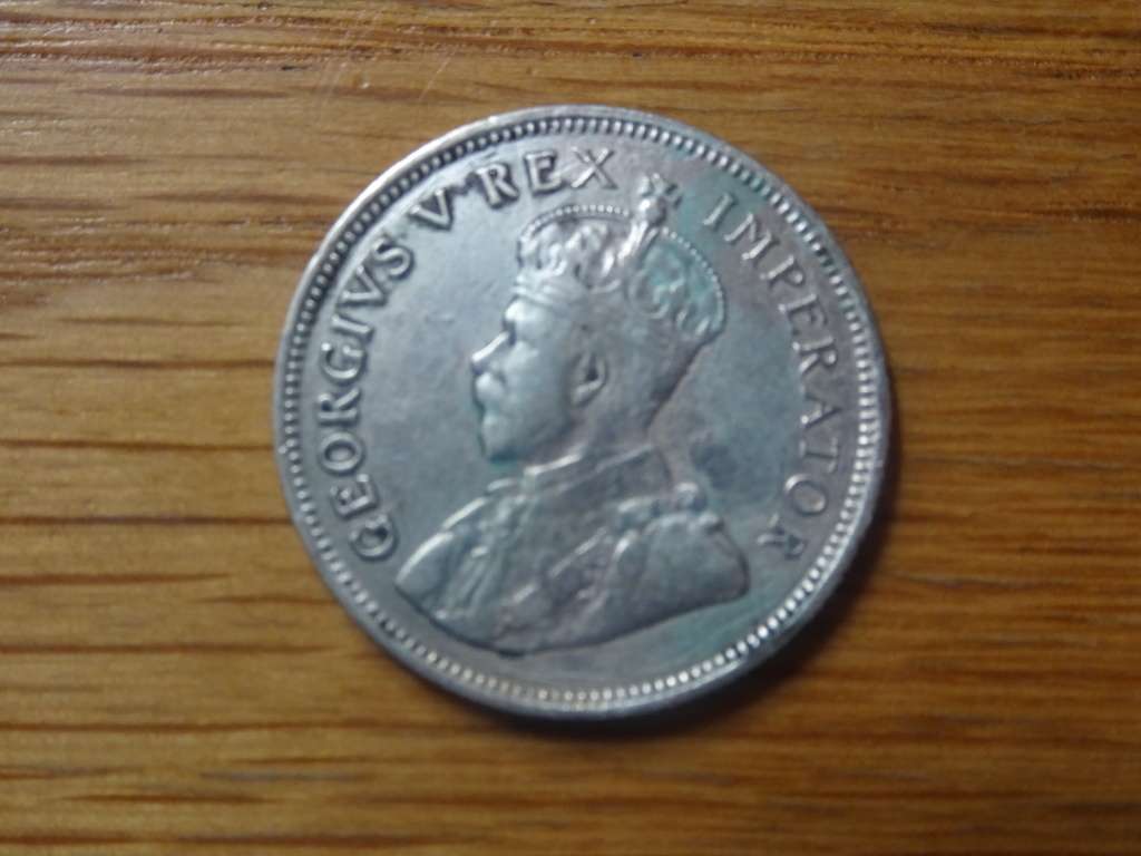 1927 Union Of South Africa One Shilling Coin