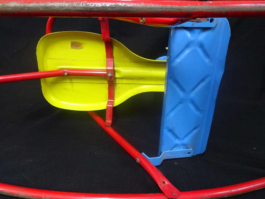 Stunning Vintage 1970`s Metal Frame Rocking Horse