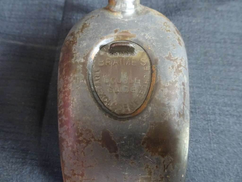 Vintage Braime No.B2 Double Slide 1/2 Pint Oil Can Oiler