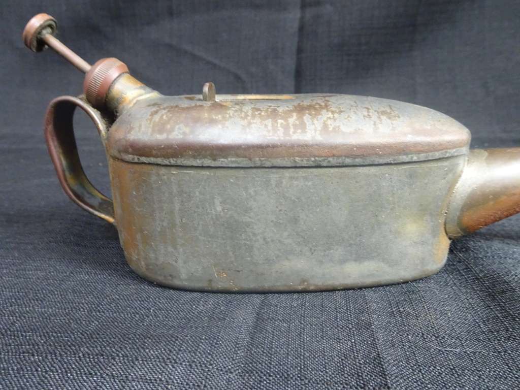 Vintage Braime No.B2 Double Slide 1/2 Pint Oil Can Oiler