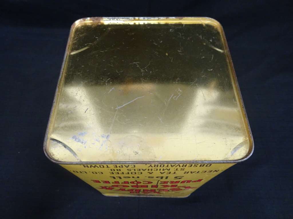 Antique Van Ysendyk `Kibo` Pure Coffee Tin (See My Description)