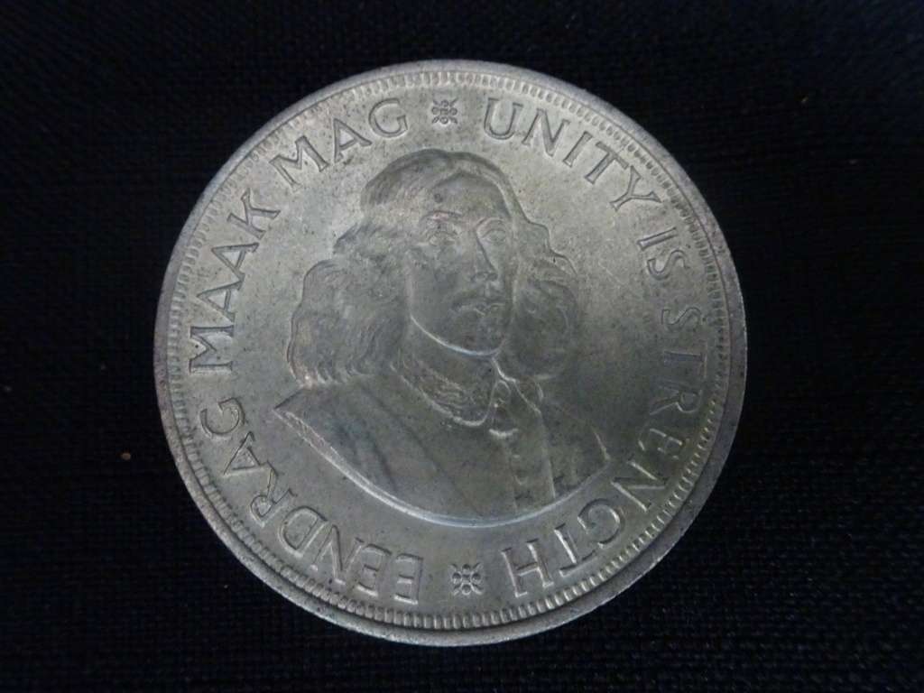 1963 Republic Of South Africa Fifty Cent Coin